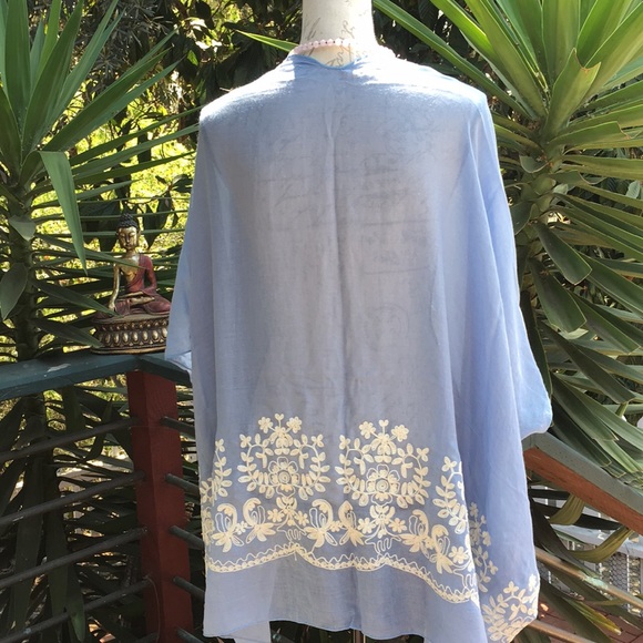 New! Embroidered K I M O.N O - Picture 6 of 8